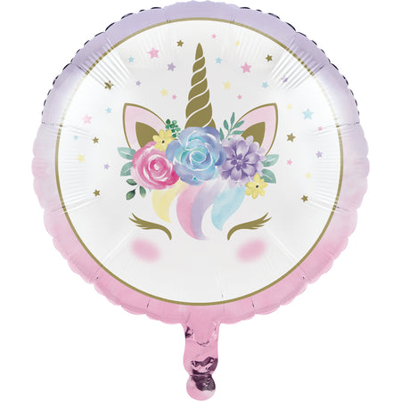 Unicorn Baby Party Foil Balloon - 18