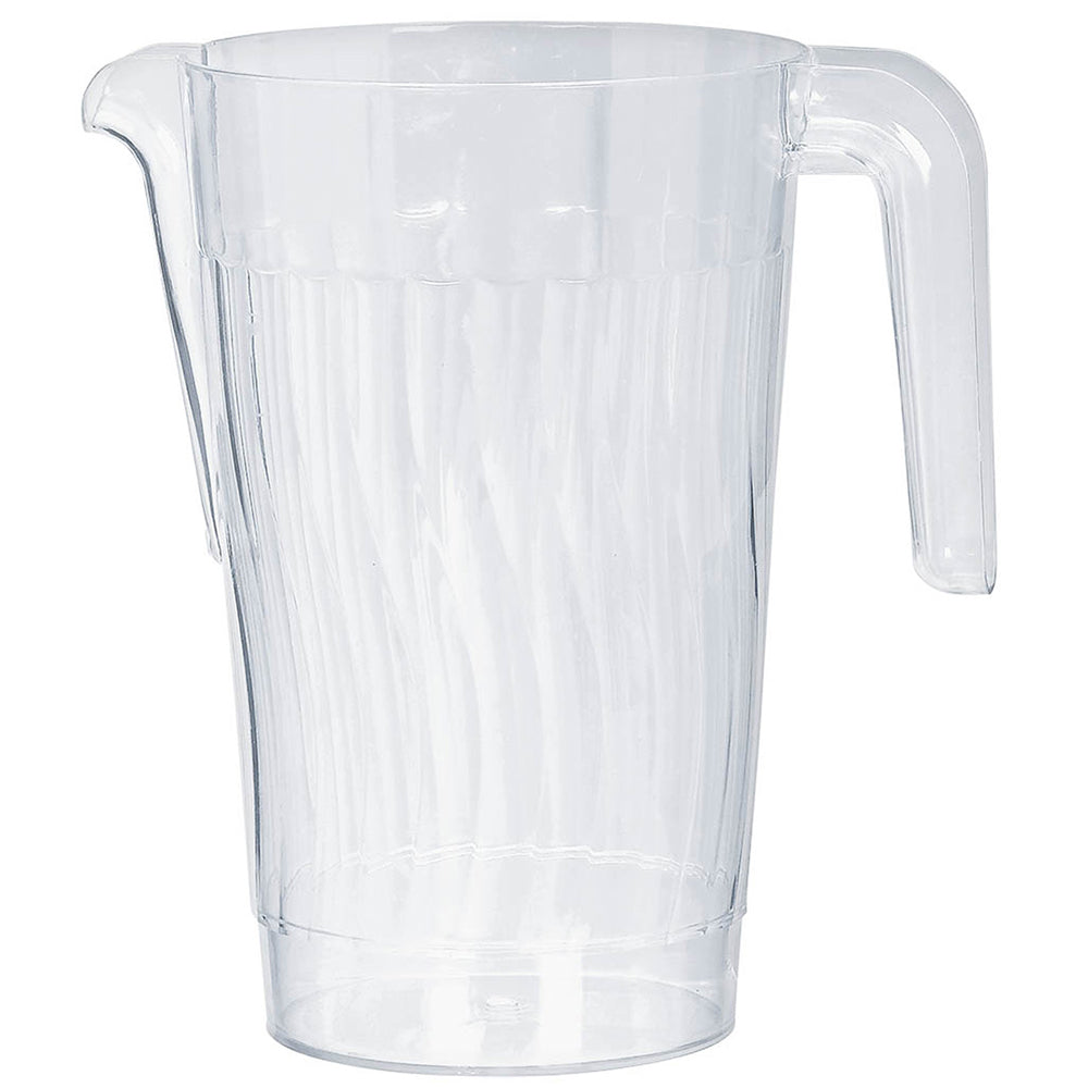 Drinks Jug Reusable Clear Plastic - 1.47 Litre - Each