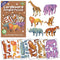 3D Jungle Animals Puzzle - 11.5cm x 8cm - Assorted Designs - Each