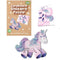 3D Unicorn Puzzle - 11.5cm x 8cm - Each