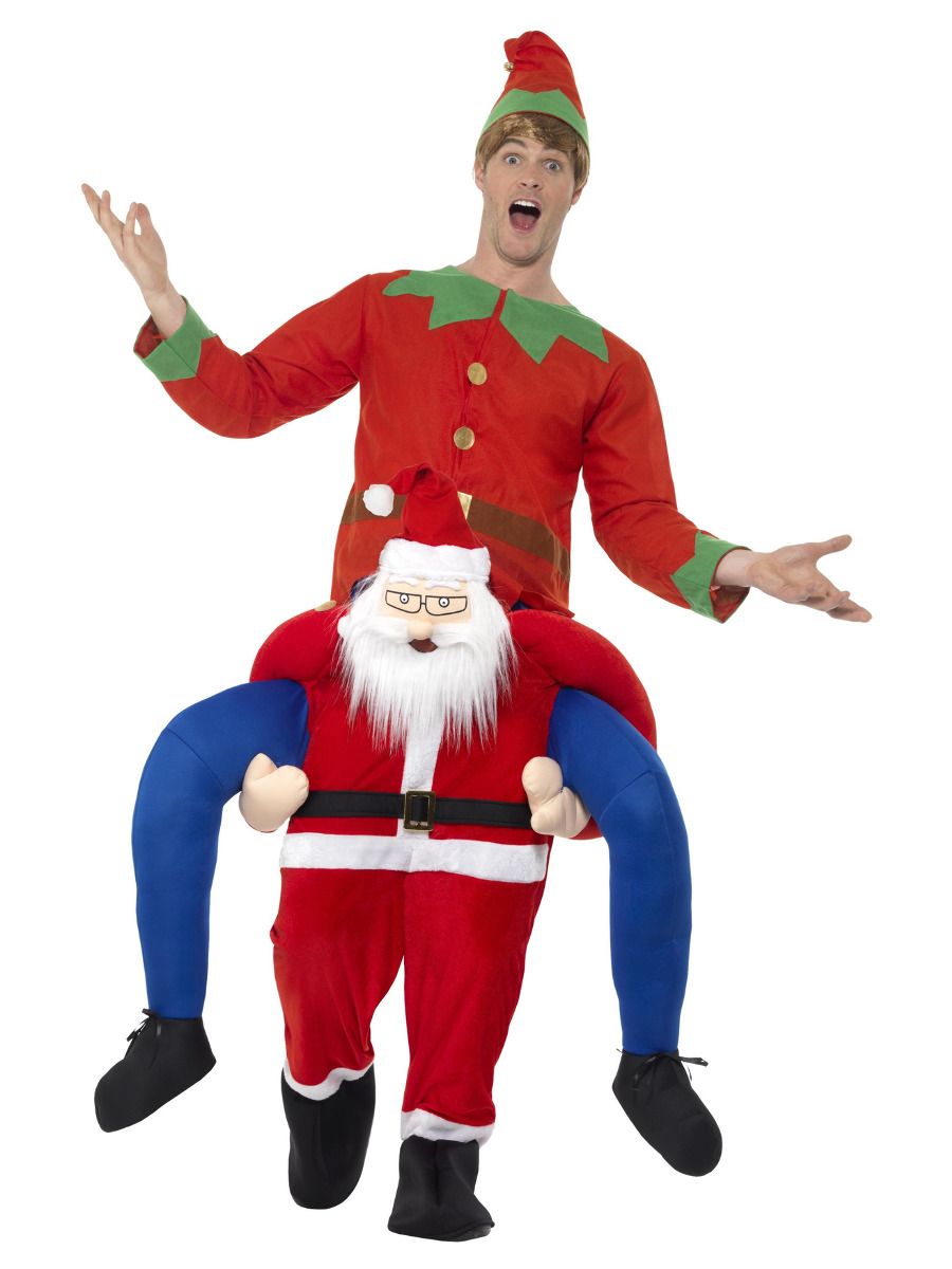 Piggyback Santa Costume