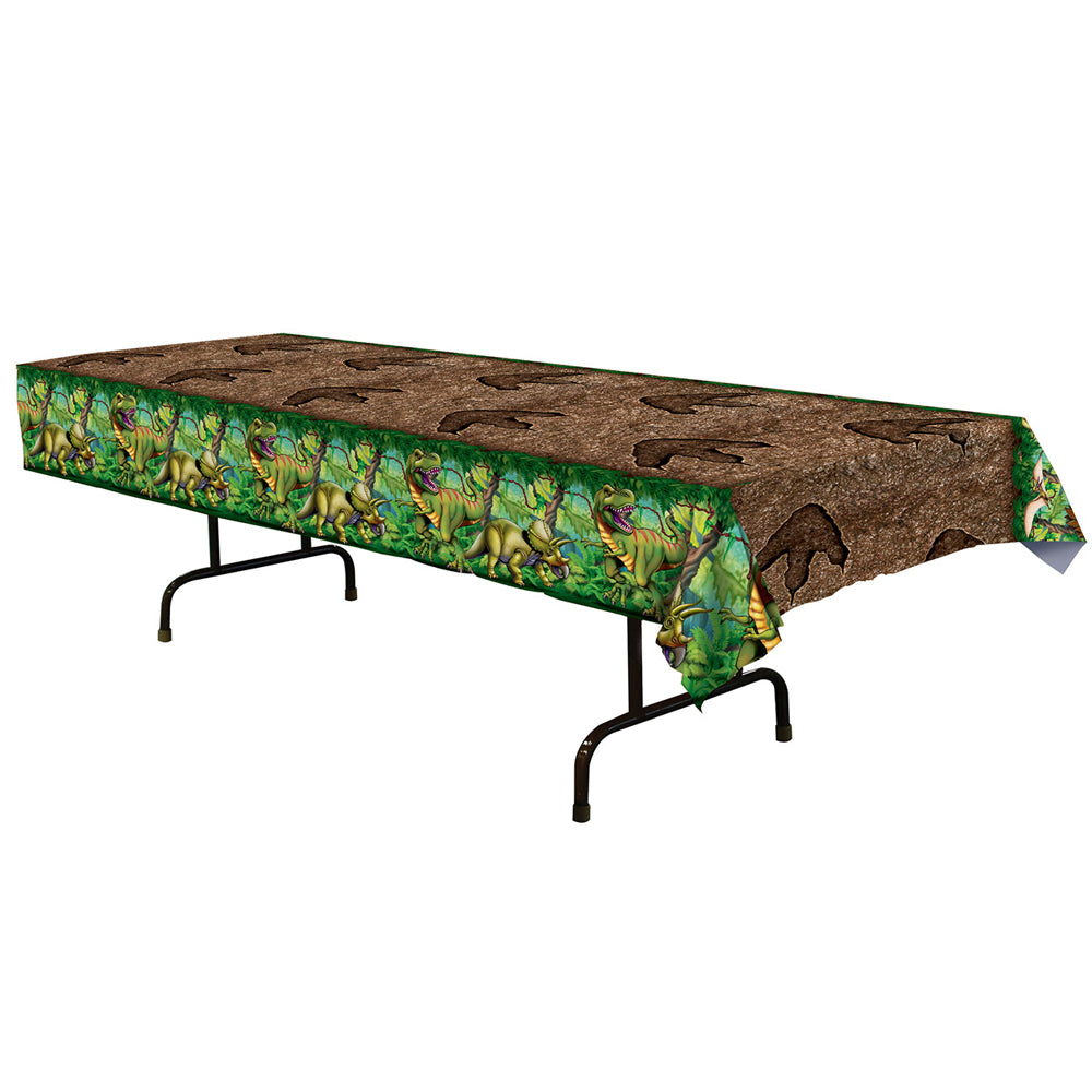 Dinosaur Footprints Tablecover - 137cm x 274cm