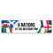 6 Nations Rugby Personalised Banner Decoration - 1.2m