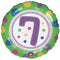 7th Birthday Spots Foil Balloon - 18