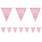 Birthday Glitz Pink 'Happy Birthday' Prismatic Bunting - 2.7m