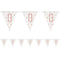 Birthday Glitz Rose Gold 13th Flag Bunting