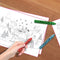 Festive Friends Christmas Colour In Your Own Placemats - Pack of 8