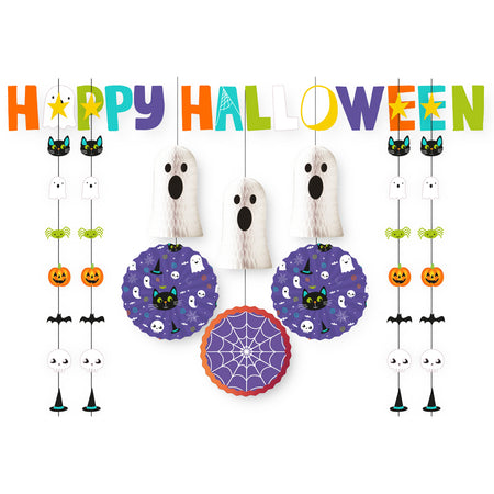 Kids Halloween Decorating Kit - 11 Pieces