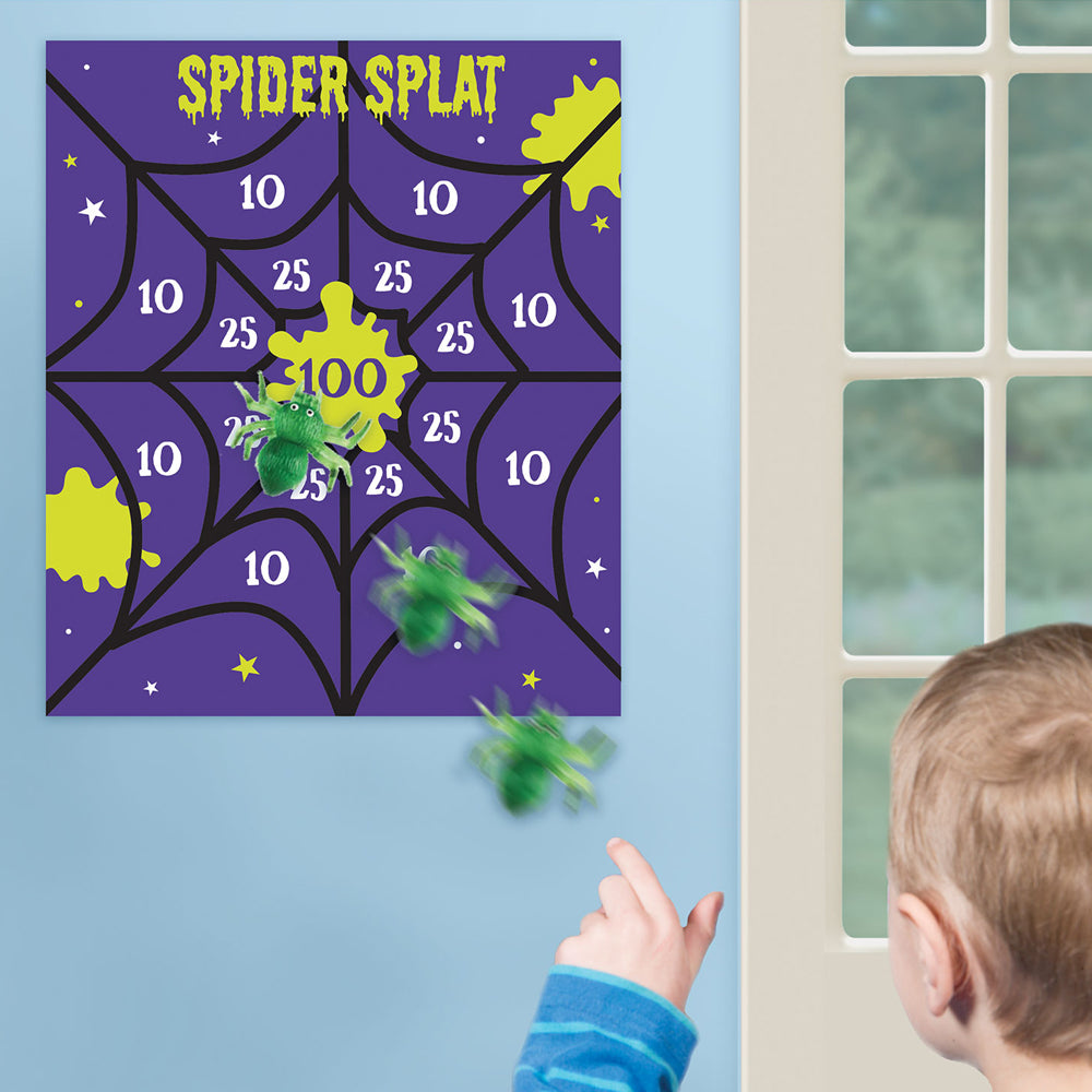 Spider Splat Halloween Game