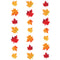 Deluxe Fabric Autumn Leaf String Garlands - 3m - Pack of 3