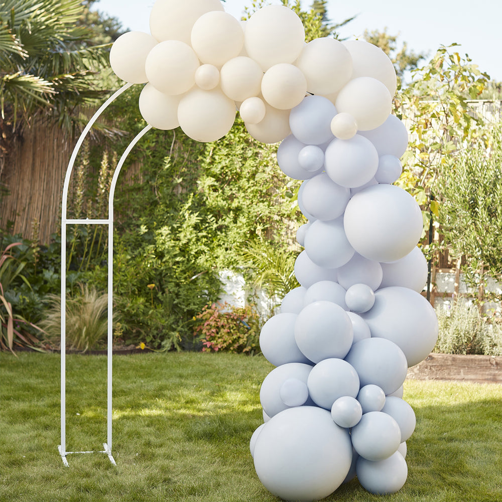 Blue and Nude Balloon Arch Kit - 5m