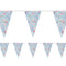 Blue Floral Fabric Bunting - 4m