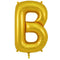 Gold Letter B Foil Balloon - 34