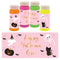 Personalised Bubbles - Pink Halloween - Pack of 8