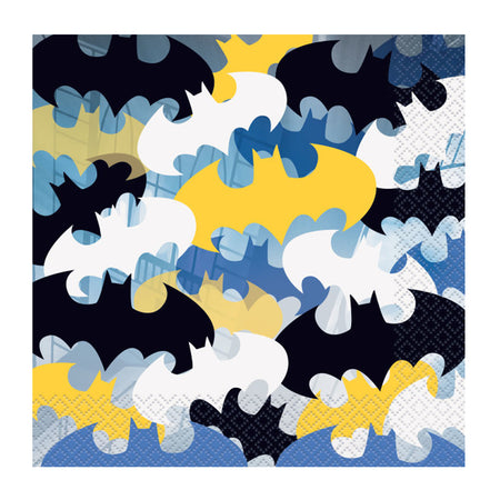 Batman Paper Napkins - Pack of 16