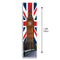 Big Ben Union Jack British Portrait Wall Banner Decoration - 1.2m