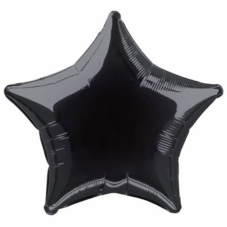 Black Star Foil Balloon - 19