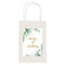 Personalised Botanical Paper Party Bags - Pack of 12