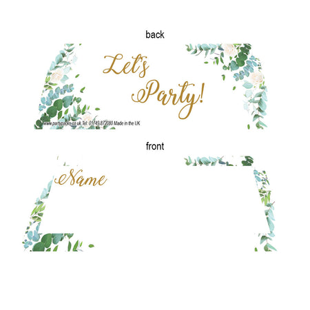 Botanical Placecards - Pack of 8