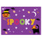 Cat & Pumpkin Halloween 'Spooky' Poster Decoration - A3