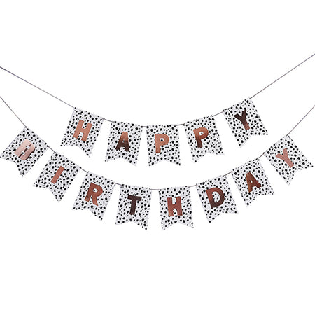 Dalmatian Birthday Banner - 2m