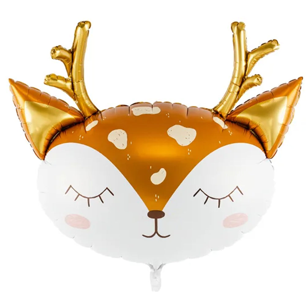 Deer Head Foil Balloon - 28"