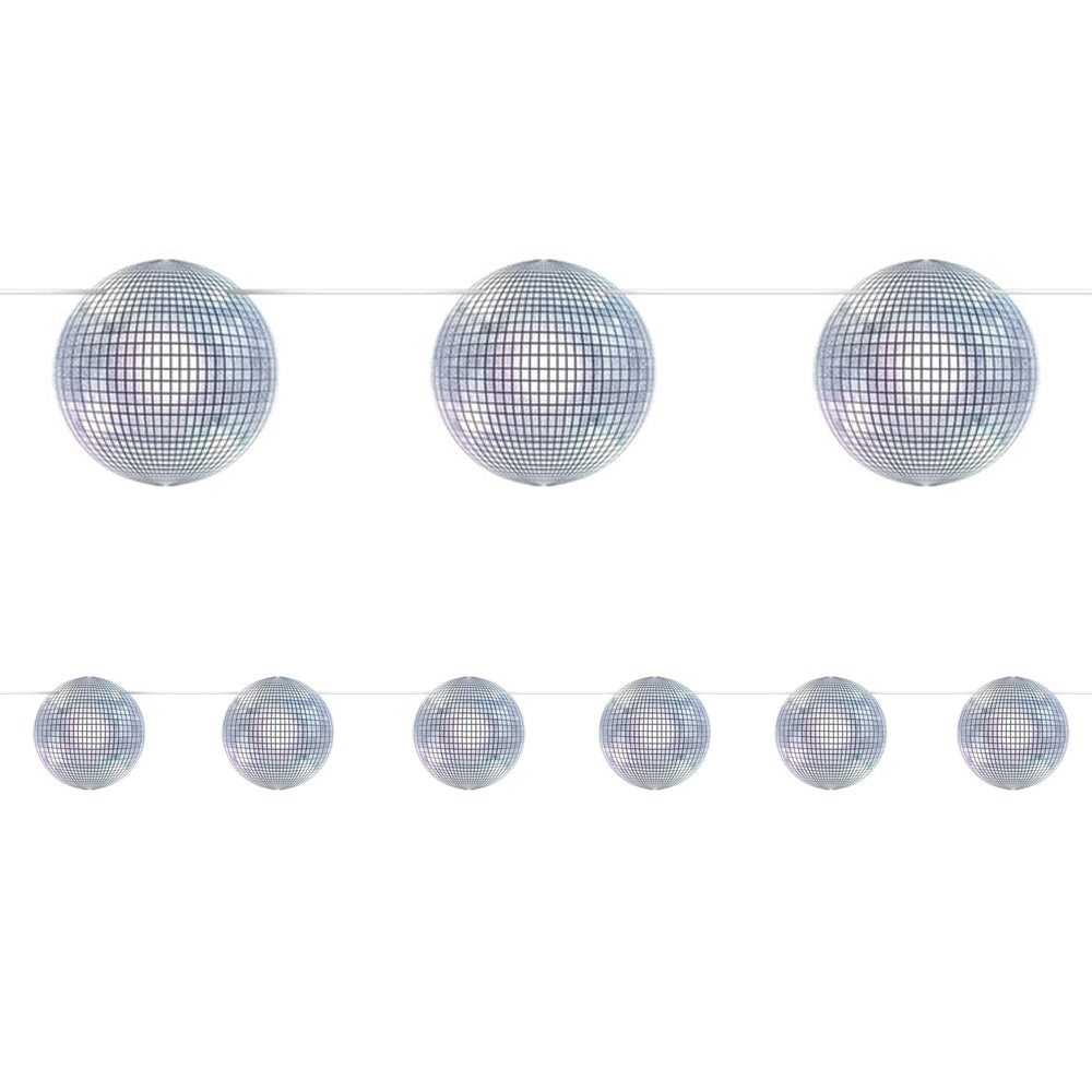 Disco Ball Garland - 2.1m