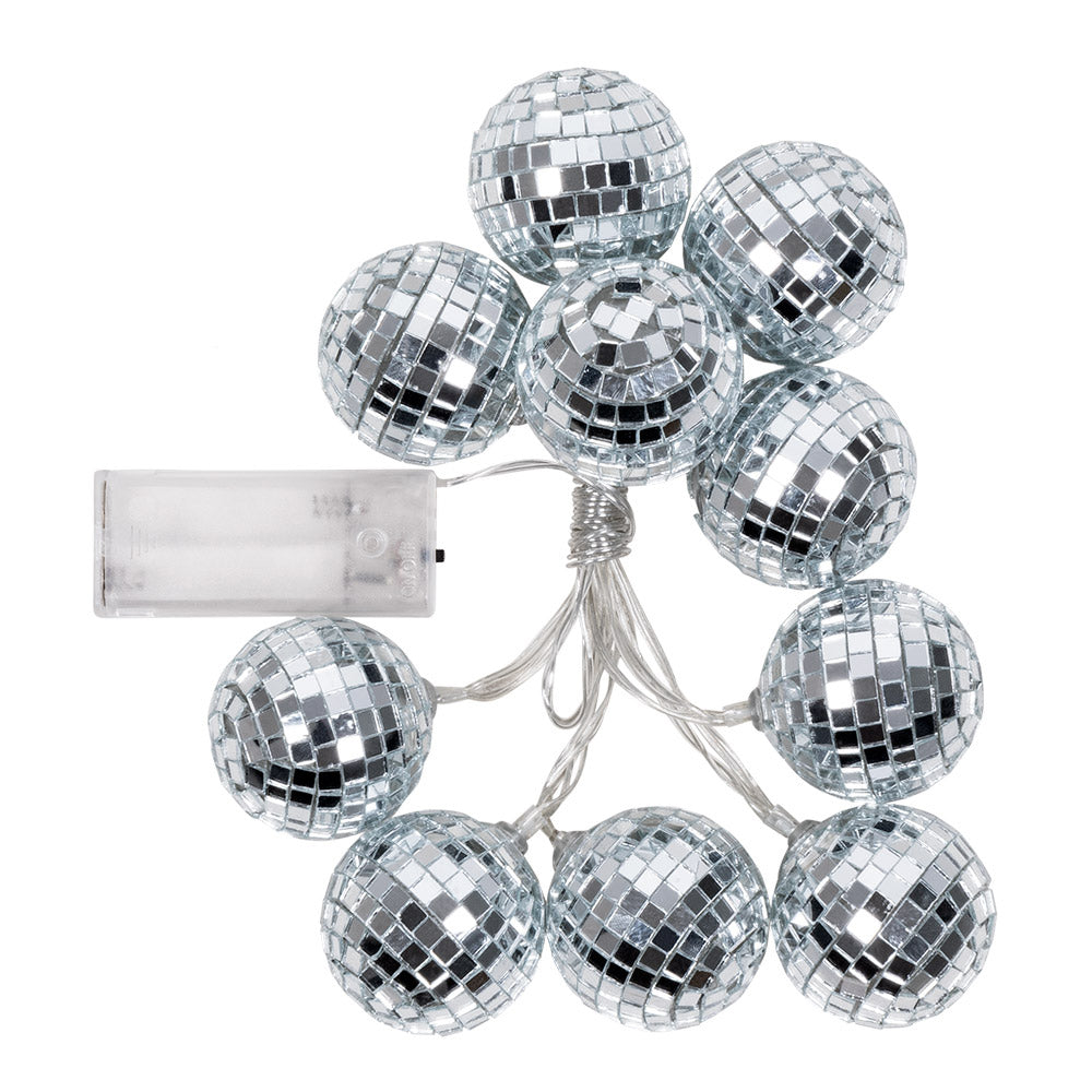 Disco Ball LED Lights - Set of 10 - 1.4m