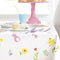 Colourful Easter Gingham Rectangular Plastic Tablecover - 137cm x 213cm