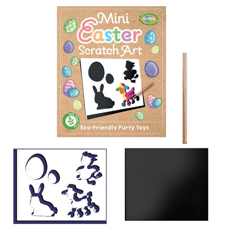 Easter Mini Scratch Art - Plastic Free