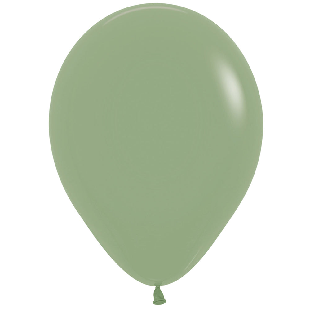 Eucalyptus Green Latex Balloons - 12" - Pack of 10
