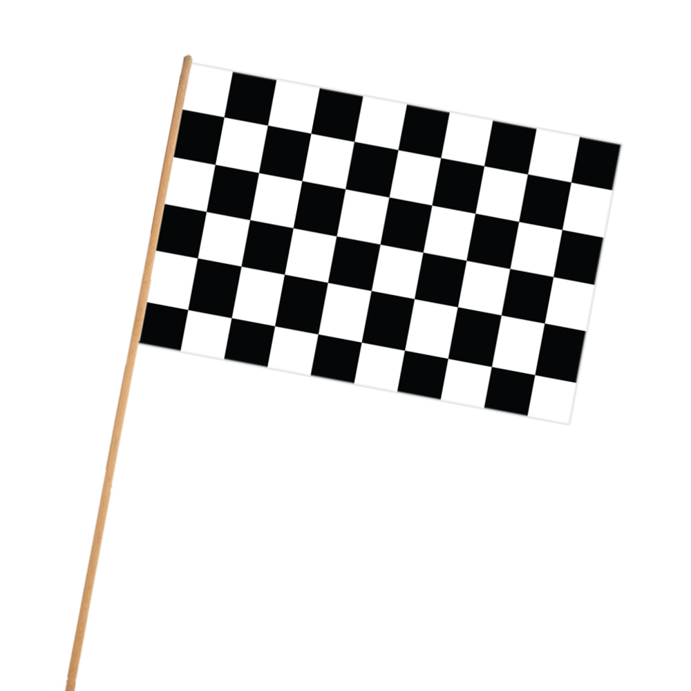 Checkered Cloth Flag - 18"