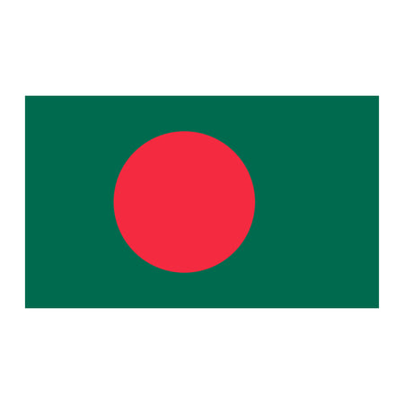 Bangladeshi Polyester Fabric Flag 5ft x 3ft