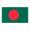 Bangladeshi Polyester Fabric Flag 5ft x 3ft