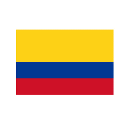 Colombian Polyester Fabric Flag 5ft x 3ft