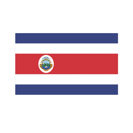 Costa Rica State Polyester Fabric Flag 5ft x 3ft