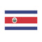 Costa Rica State Polyester Fabric Flag 5ft x 3ft