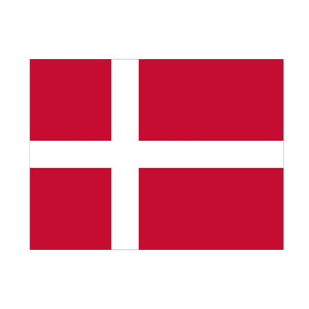 Denmark Polyester Fabric Flag 5ft x 3ft