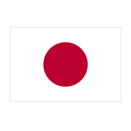 Japanese Polyester Fabric Flag 5ft x 3ft