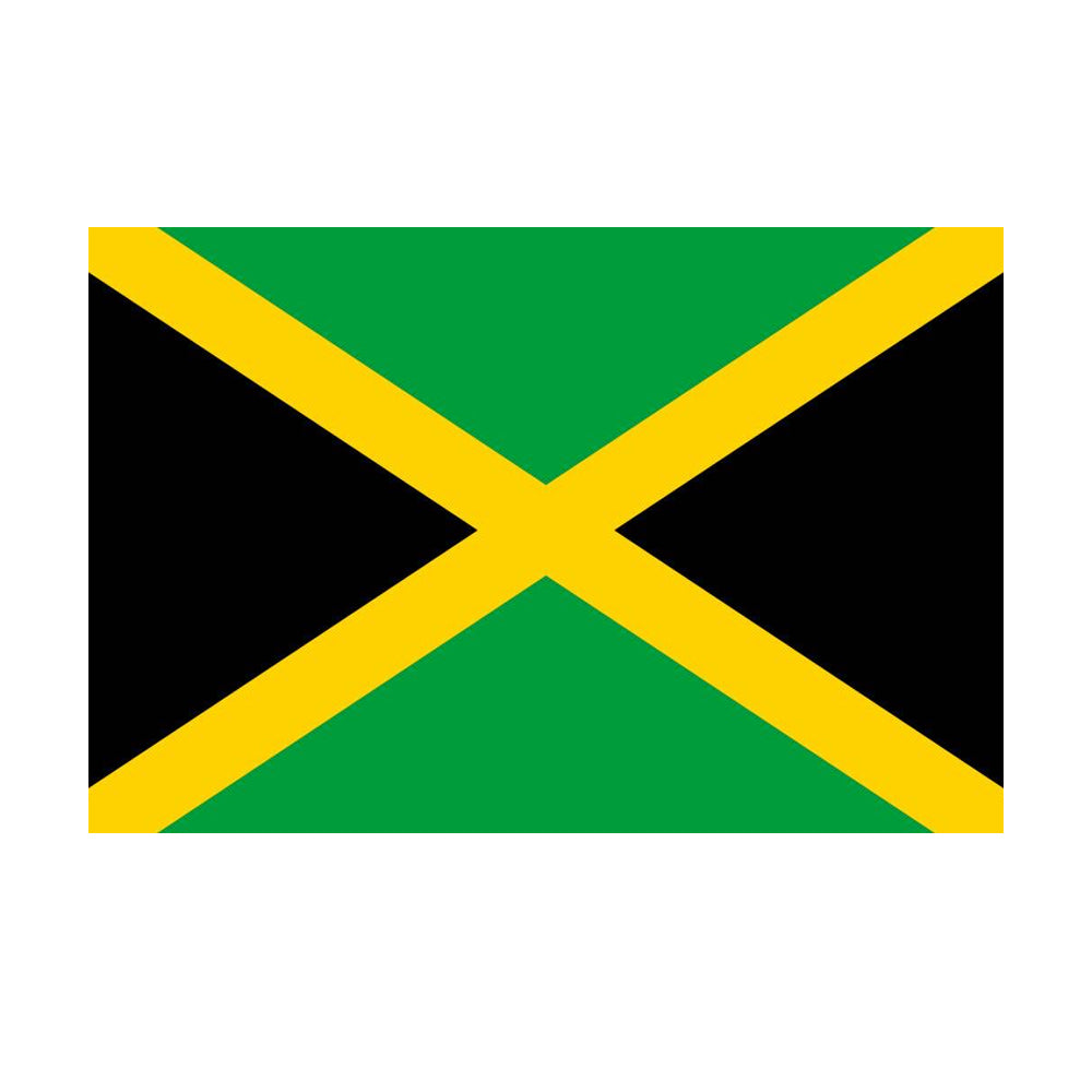 Jamaican Polyester Fabric Flag 5ft x 3ft