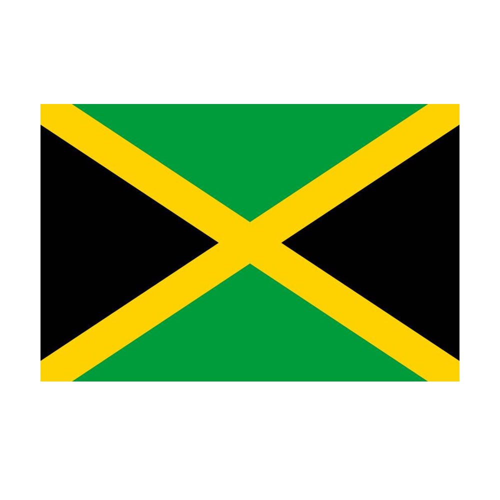 Jamaican Polyester Fabric Flag 5ft x 3ft