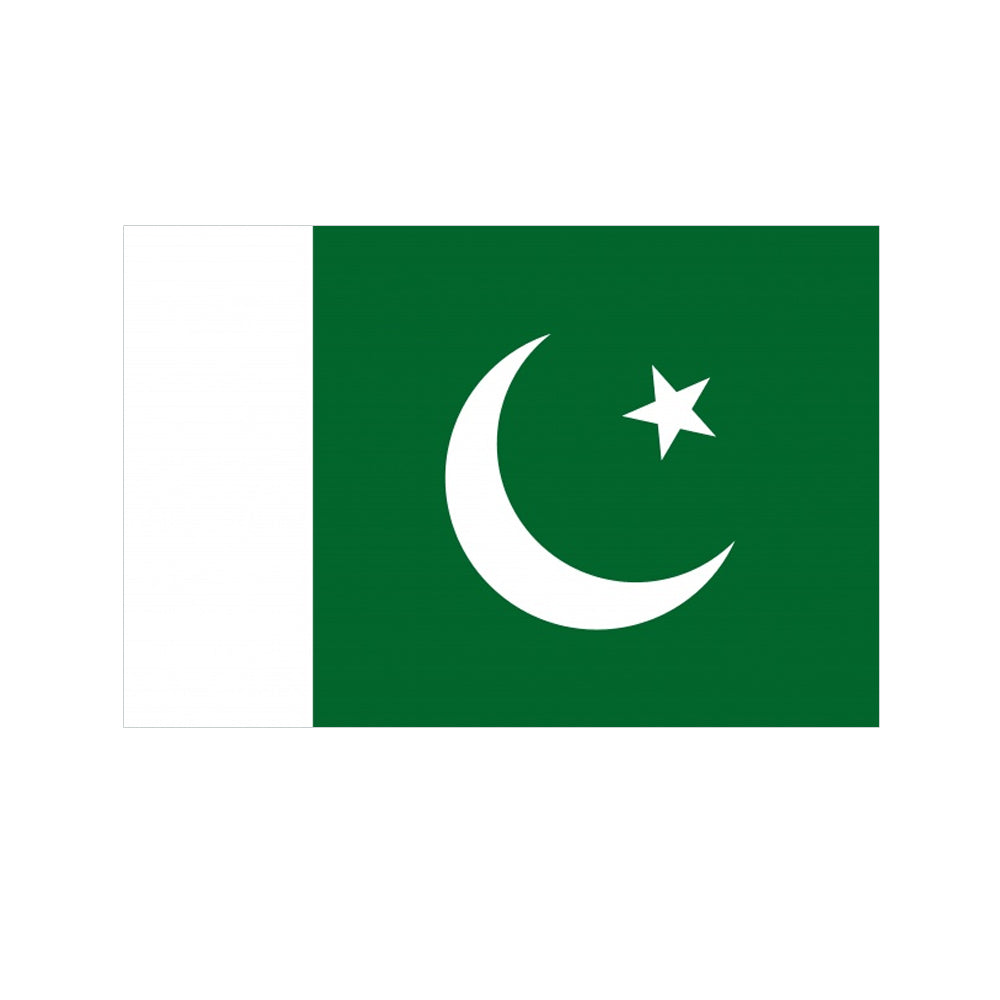 Pakistani Polyester Fabric Flag 5ft x 3ft
