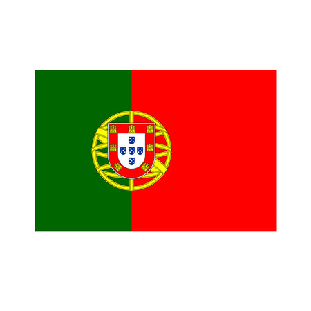 Portuguese Polyester Fabric Flag 5ft x 3ft