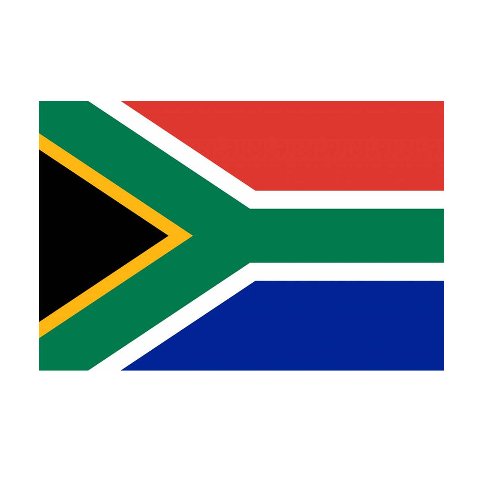 South African Polyester Fabric Flag 5ft x 3ft