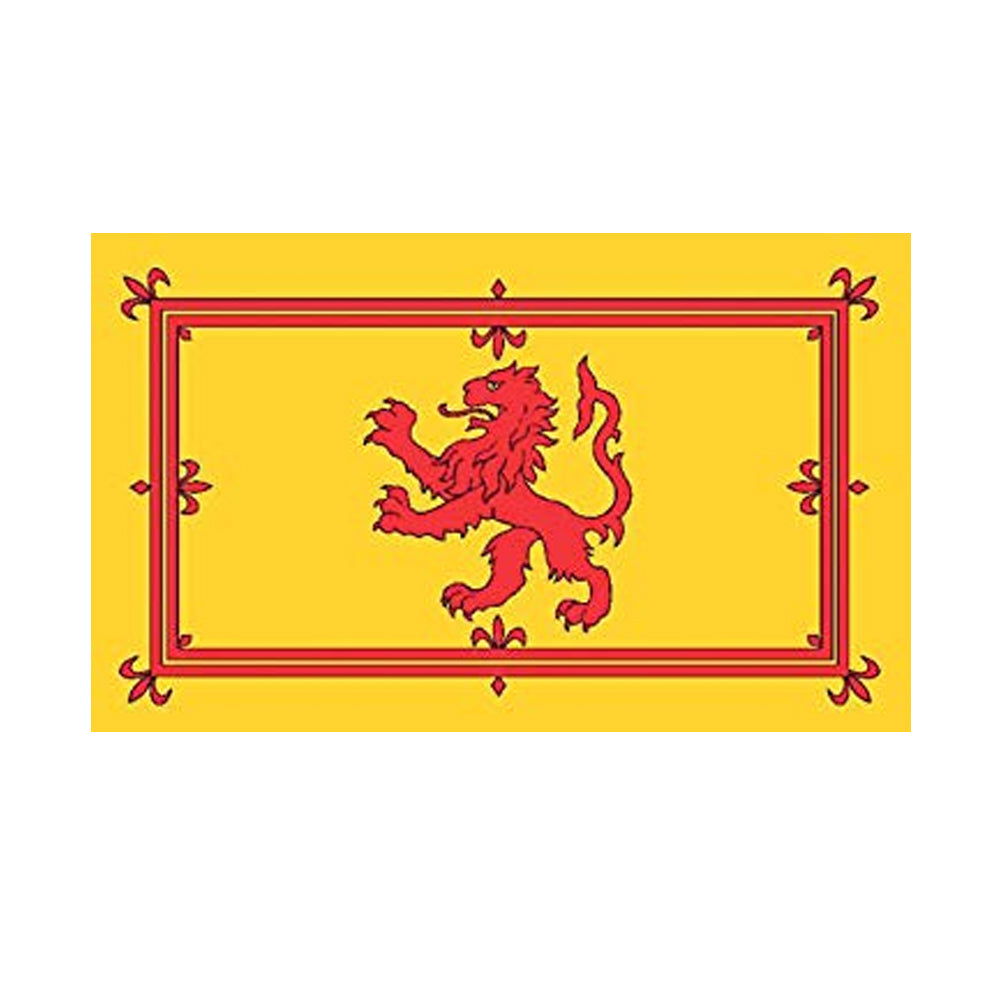 Rampant Lion Polyester Fabric Flag 5ft x 3ft