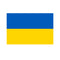 Ukraine Polyester Fabric Flag 5ft x 3ft