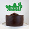 Personalised Mexican Fiesta Glitter Cake Topper - Each