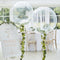 Foliage Filled Orb Balloon With Foliage Tail - Each