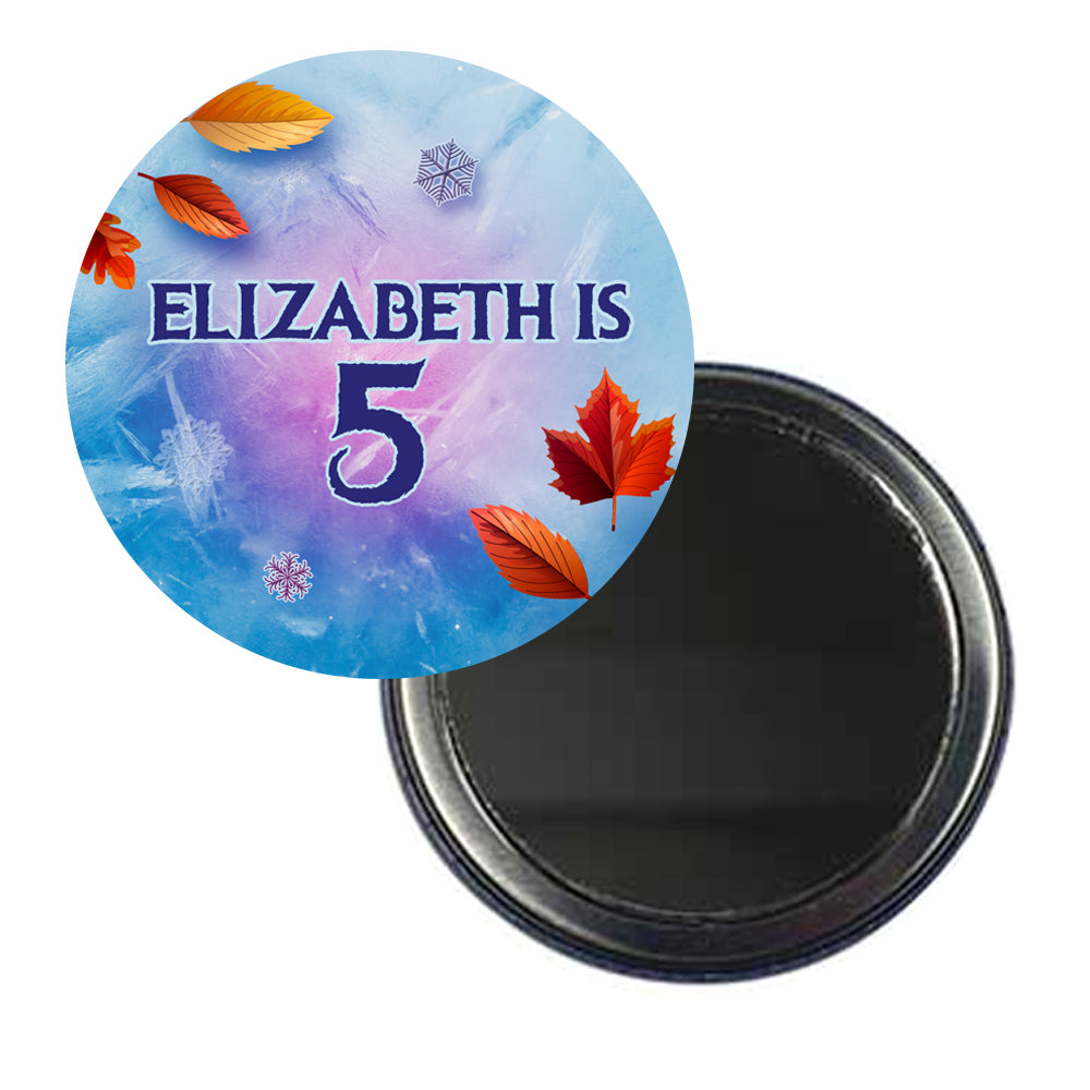 Let It Go Personalised Pocket Mirror - 58mm - Each