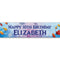 Let It Go Personalised Banner Decoration - 1.2m